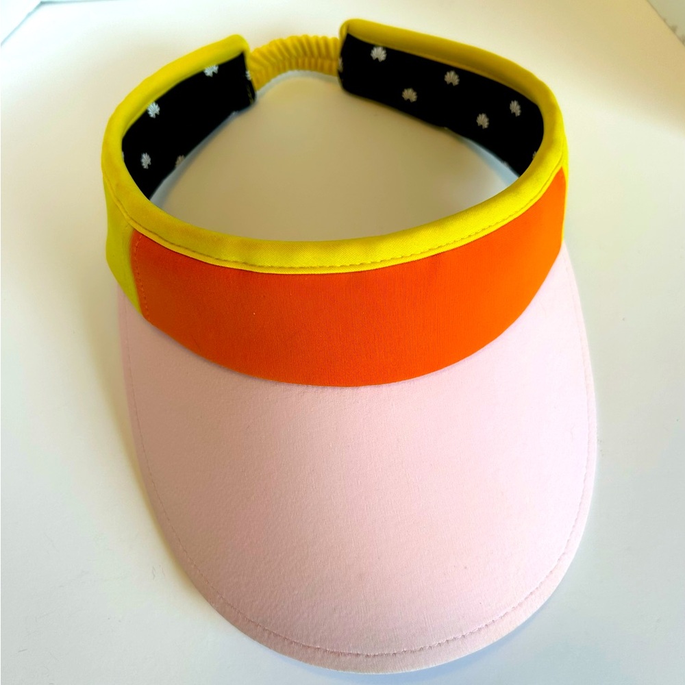 Lele Sadoughi X Solid & Striped Colored Block Soft Visor Women's